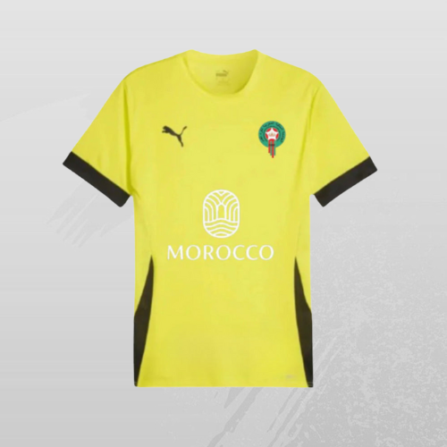 Maillot Maroc Jaune authentique 2024/25