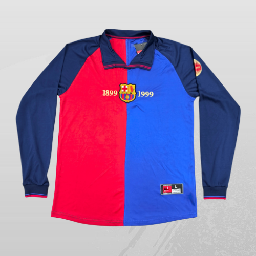 Maillot FC Barcelone Retro Manches Longues 100th Anniversary