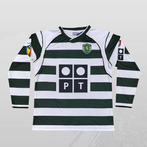 Maillot Sporting Retro Manches Longues 02/03