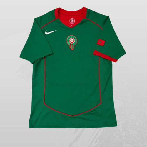 Maillot Maroc Rétro Nike 2004/05 Édition Limité