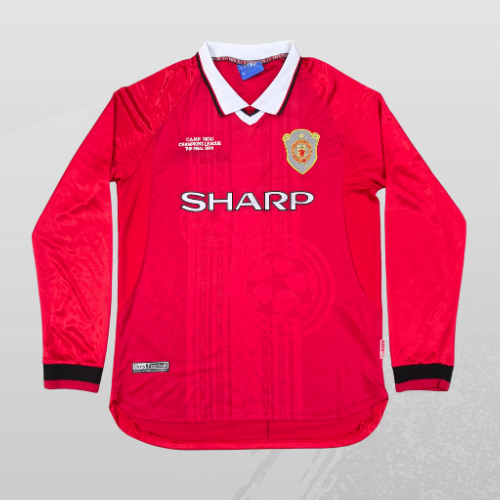 Maillot Manchester United Retro Manches Longues 99/00