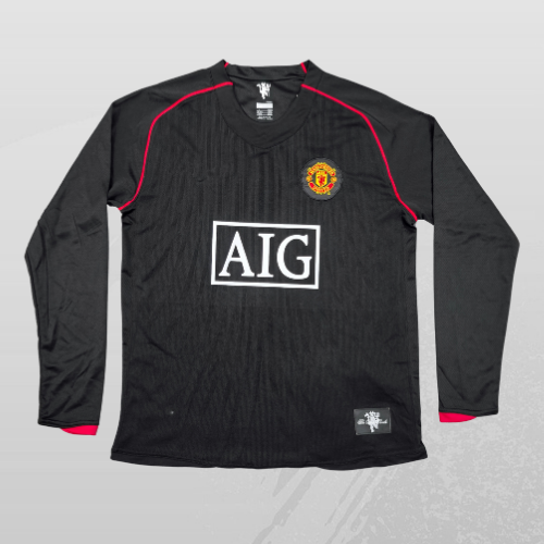 Maillot Manchester United Retro Manches Longues 07/08