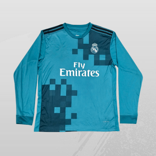 Maillot Real Madrid Retro Manches Longues 17/18