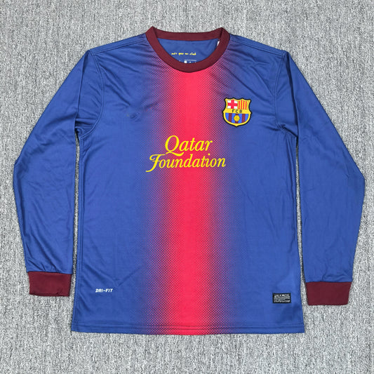 Maillot FC Barcelone Retro Manches Longues 12/13