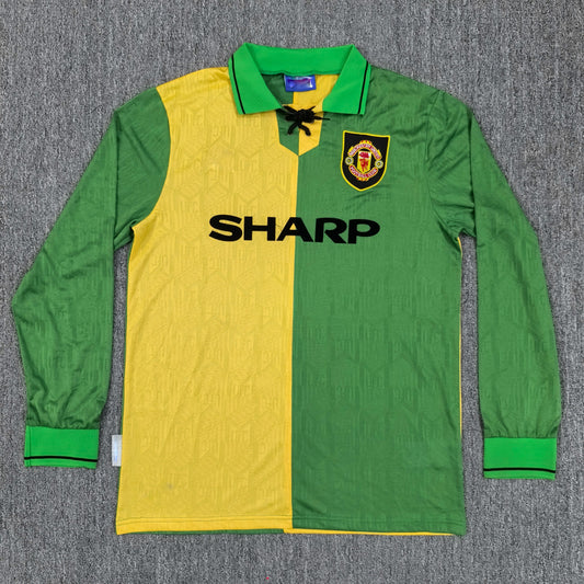 Maillot Manchester United Retro Manches Longues 92/94