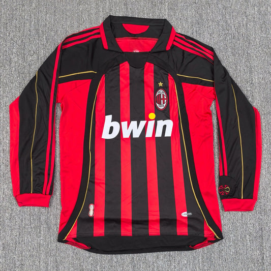 Maillot AC Milan Retro Manches Longues 06/07