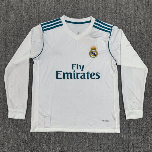 Maillot Real Madrid Retro Manches Longues 17/18