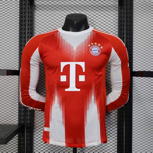 Maillot Bayern Domicile Manches Longues Player Version 25/26